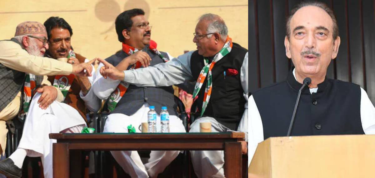 ജമ്മുവിൽ രണ്ട് മുന് മന്ത്രിമാരുൾപ്പെടെ നേതാക്കൾ ഗുലാം നബി ആസാദിന്റെ പാർട്ടി വിട്ടു കോൺഗ്രസിൽ ചേർന്നു