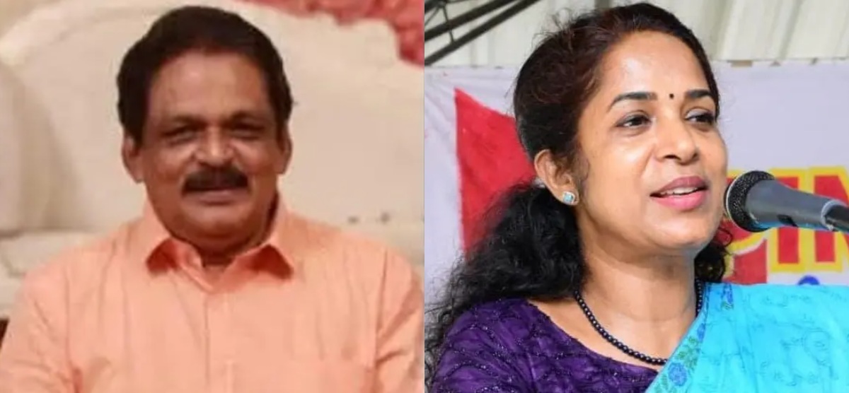 കെ ജെ ഷൈനെതിരായ സൈബർ ആക്രമണം; കോൺഗ്രസ് പ്രാദേശിക നേതാവ് സി കെ ഗോപാലകൃഷ്ണനെ അറസ്റ്റ് ചെയ്ത് ജാമ്യത്തിൽ വിട്ടു
