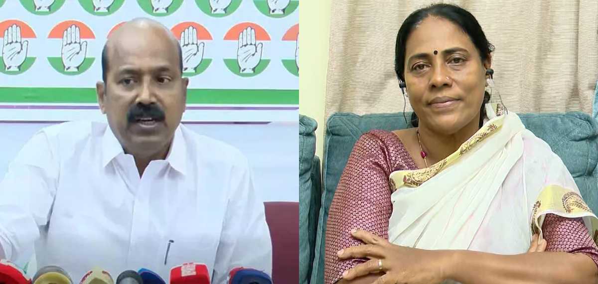 'DCC പ്രസിഡന്റ് പക്വത കാണിച്ചില്ല, നേതാക്കള്‍ക്ക് മാത്രമാണോ ആത്മാഭിമാനം ഉള്ളത്'; തുറന്നടിച്ച് ലാലി ജെയിംസ്