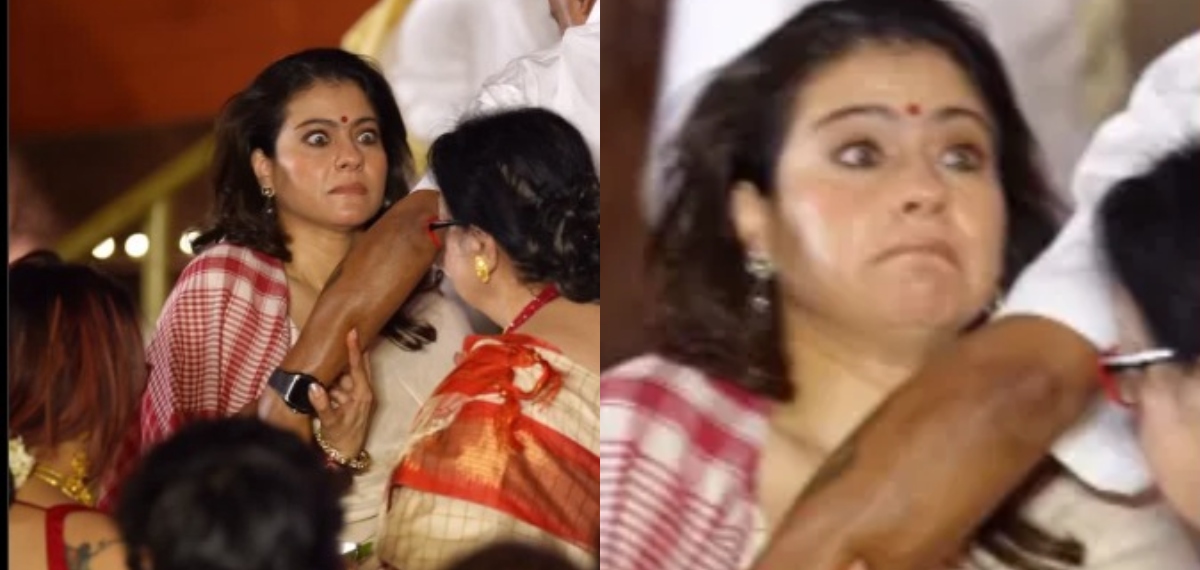 കാജോളിനെ കടന്നുപിടിച്ചെന്നോ? വെറുതെ ഓരോന്ന് പടച്ചുവിടല്ലേ..വൈറലായി വീഡിയോ;പിന്നാലെ വിമര്‍ശനം