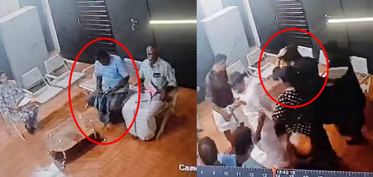 ബാഗിൽ വടിവാൾ, കുട്ടികളെ പുറത്തുനിർത്തി അകത്തേക്ക്; ഡോക്ടറെ വെട്ടിയ സംഭവത്തിന്റെ സിസിടിവി ദൃശ്യങ്ങള്‍ പുറത്ത്