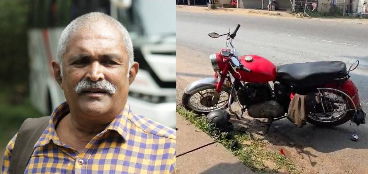 താമരശ്ശേരിയിൽ ലോറി തട്ടി ബുള്ളറ്റിൽനിന്ന് റോഡിലേക്ക് തെറിച്ചു വീണയാൾ ലോറി കയറി മരിച്ചു