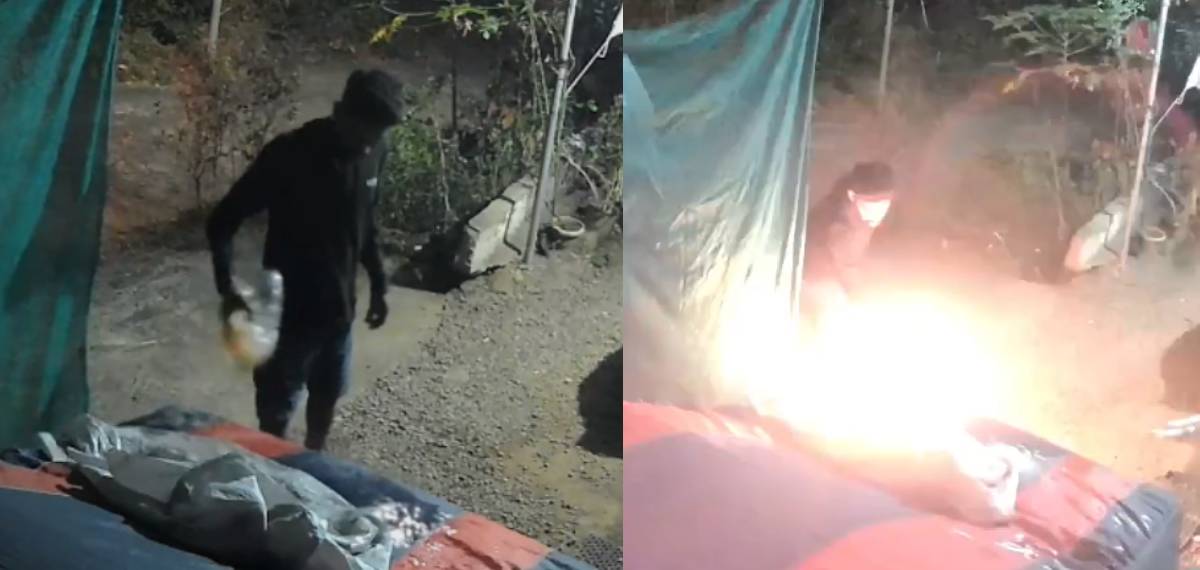 കാറിലെത്തി, മുറ്റത്തെ വാഹനത്തിന് പെട്രോളൊഴിച്ച് തീയിട്ട് മടങ്ങി അജ്ഞാത യുവാവ്; സംഭവം റാന്നിയിൽ