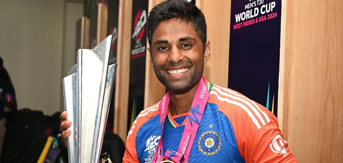 'പാകിസ്താനോ ഇംഗ്ലണ്ടോ അല്ല, ടി20 ലോകകപ്പ് ഫൈനലിൽ ആ ടീമിനെ കിട്ടണം'; ആ​ഗ്രഹം വെളിപ്പെടുത്തി സൂര്യകുമാർ