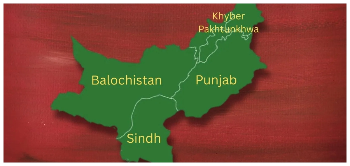 Pakistan old provinces