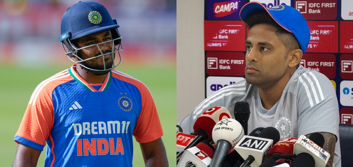 'സഞ്ജുവിന് വേണ്ടത്ര അവസരങ്ങള്‍ നല്‍കിയതാണ്'; ടീമിലെ സ്ഥാനത്തെ കുറിച്ച് സൂര്യകുമാര്‍ യാദവ്