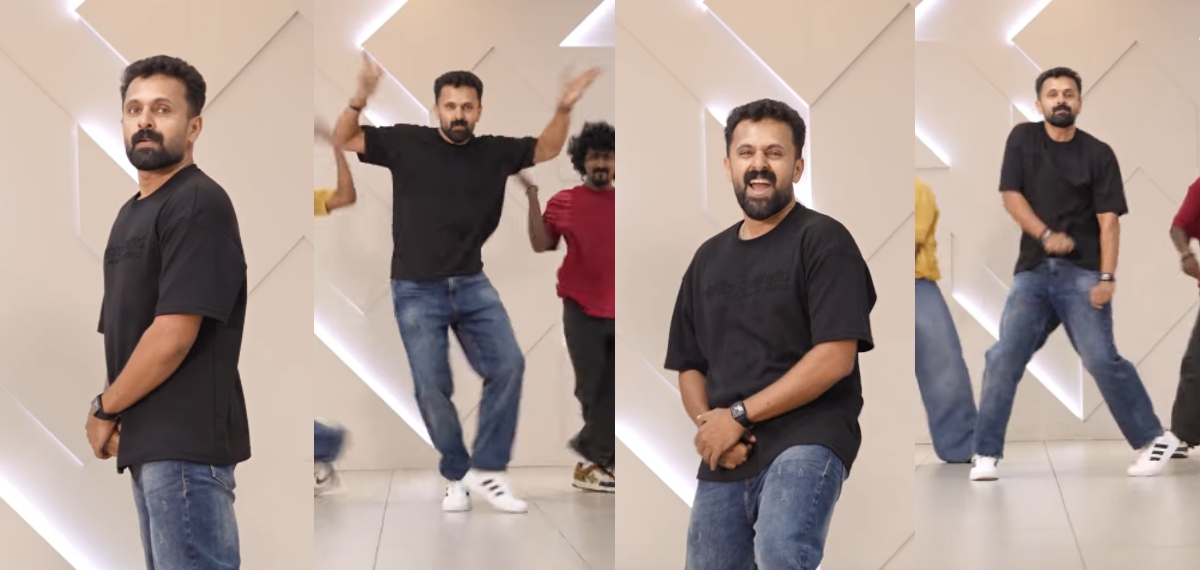 റോസാപ്പൂ കയ്യിൽ തുപ്പാക്കി മാത്രമല്ല ഡാൻസും ഇവിടെ സെറ്റാണ്…; 'കിളിയെ കിളിയെ' ഗാനത്തിന് കിടിലൻ ഡാൻസുമായി വിനീത്