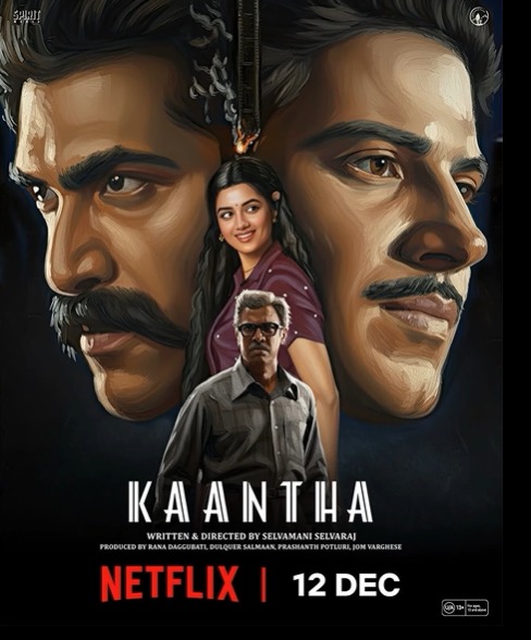 Kaantha Movie Ott Release Date Announcement Poster