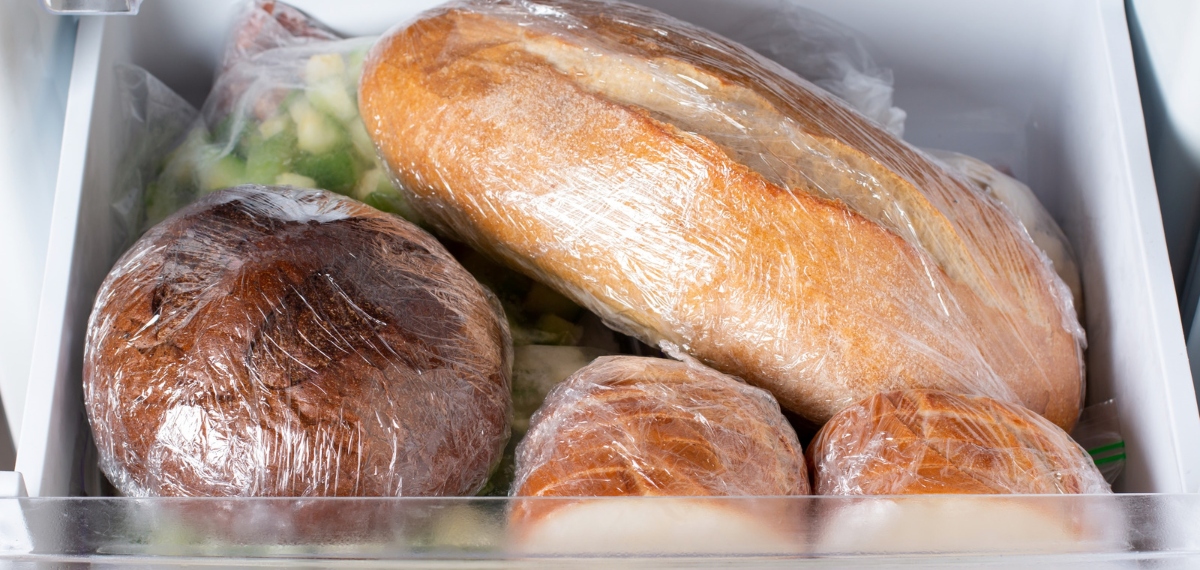 Bread in fridge