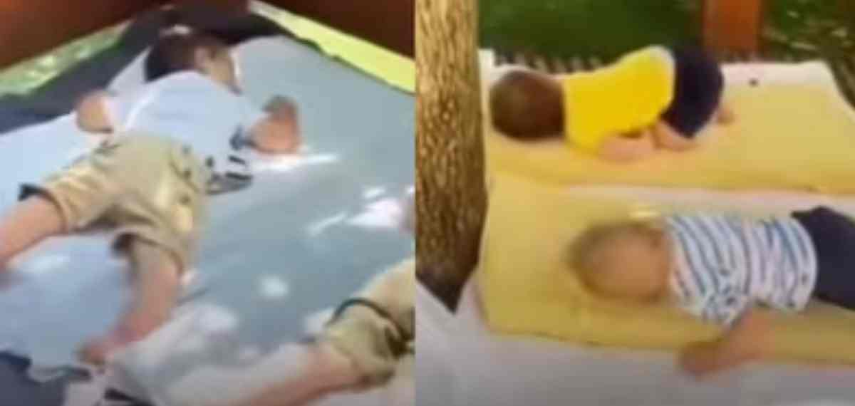 കുഞ്ഞുങ്ങളെ ഉറക്കാൻ ഒരു മാർഗം! ഇറ്റാലിയൻ സ്കൂളിന്റെ തന്ത്രം ഫലിച്ചു