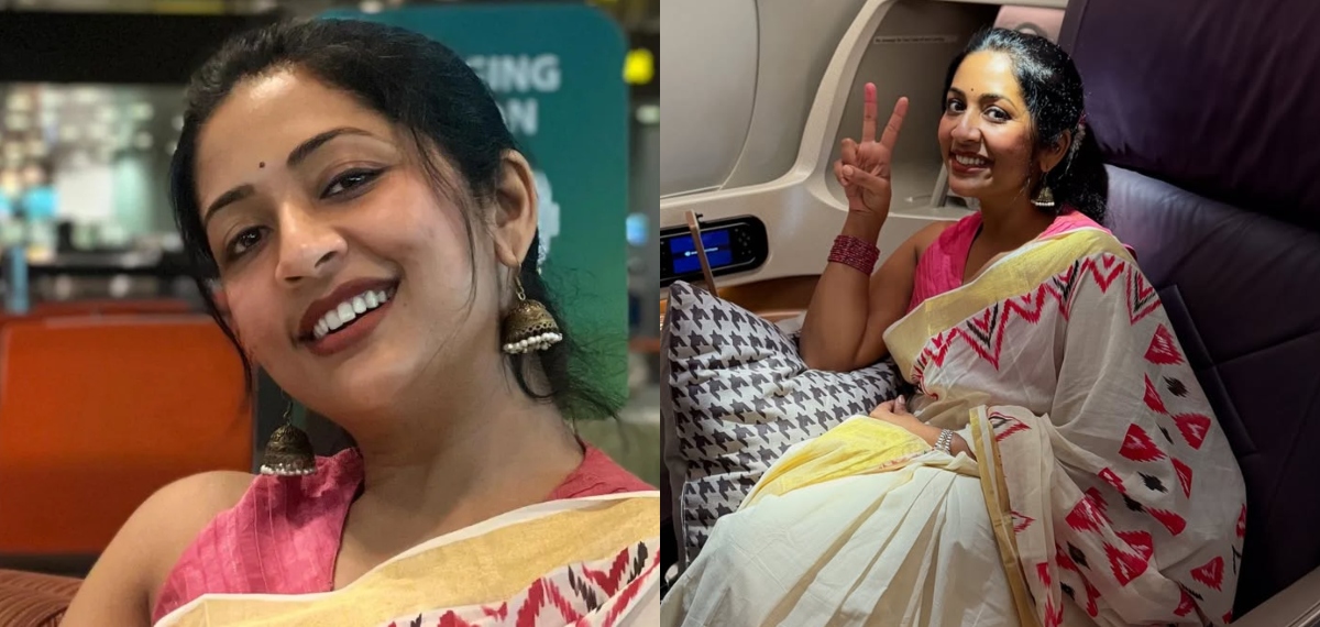 കഞ്ചാവ് ഒന്നും കൈവശം ഇല്ല എന്ന മട്ടിലാണ് ഞാൻ, മുല്ലപ്പൂവ് ആണ് പ്രശ്നം എന്ന് കരുതിയില്ല, നവ്യാ നായർ
