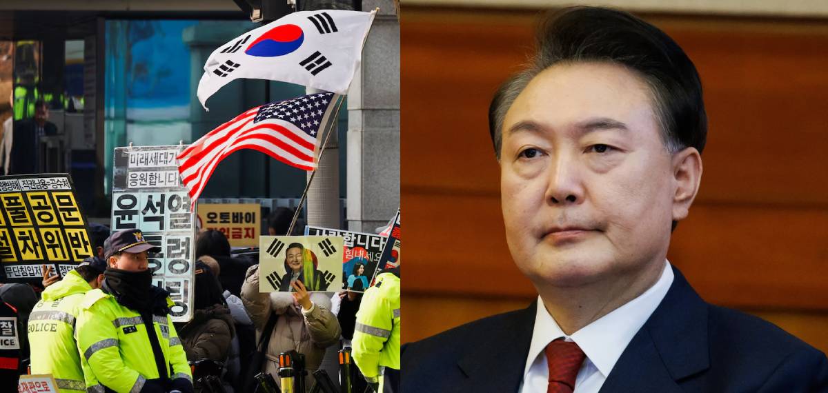 പട്ടാള നിയമം പ്രഖ്യാപിച്ചതുമായി ബന്ധപ്പെട്ട കേസ്;മുൻ ദക്ഷിണകൊറിയൻ പ്രസിഡൻ്റ്  യൂൻ സുക് യോലിന് അഞ്ച് വർഷം തടവ്