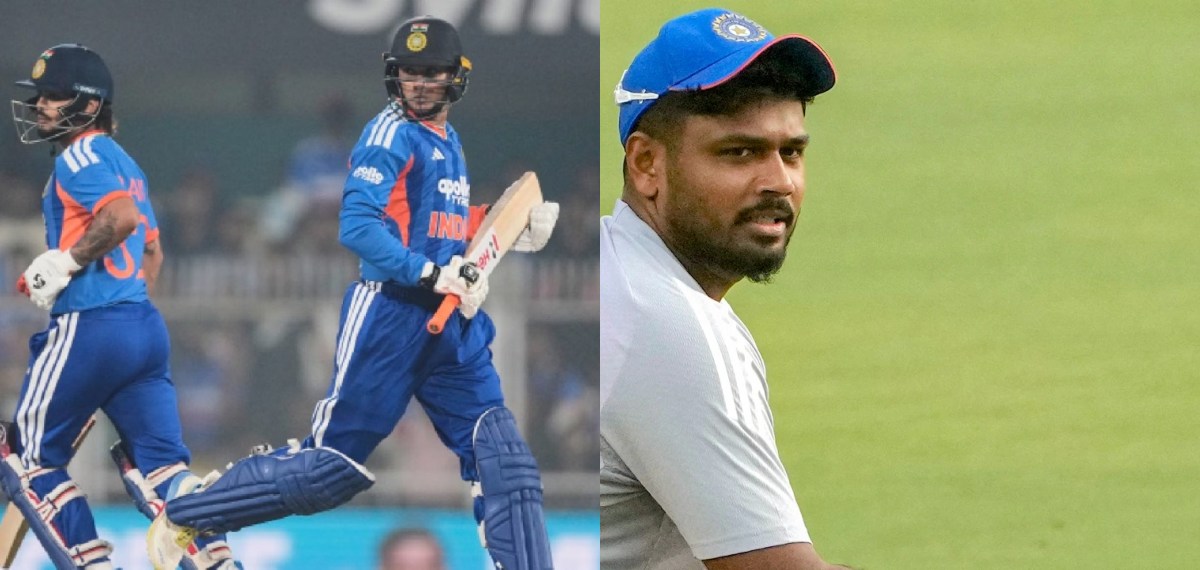 സഞ്ജുവിനെ ബെഞ്ചിലിരുത്തിയപ്പോൾ പിറന്നത് ചരിത്രം;  ഇന്ത്യയുടെ ടി 20 ചരിത്രത്തിൽ ആദ്യം!