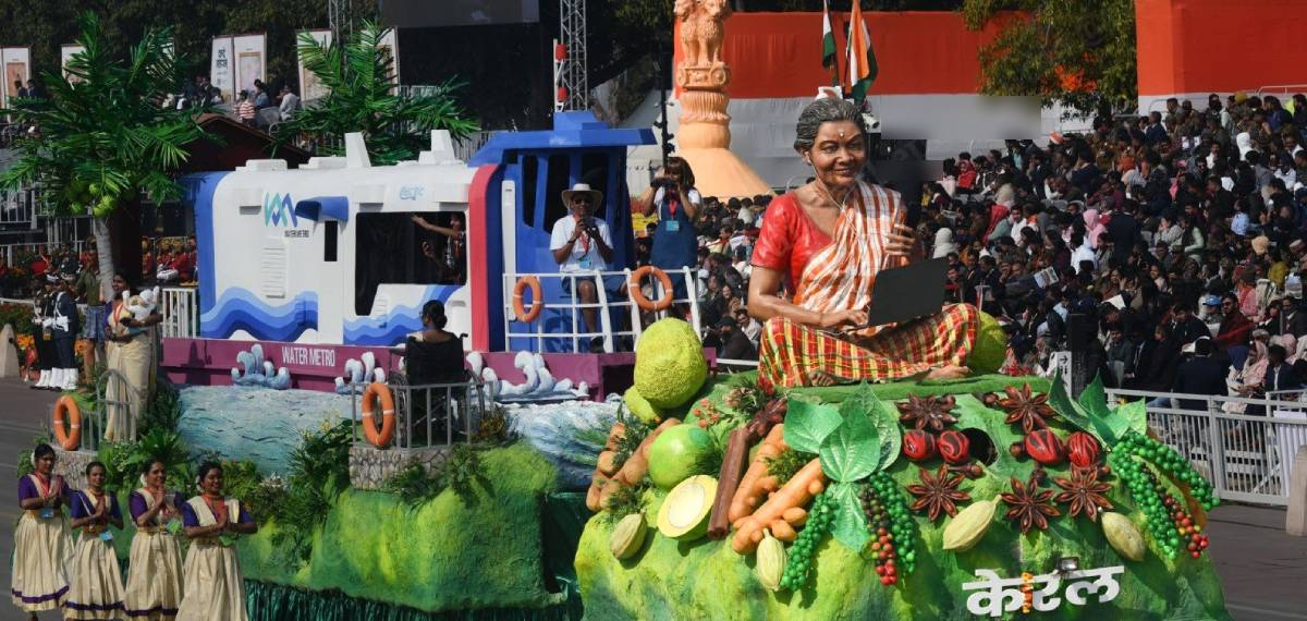 റിപ്പബ്ലിക് ദിന പരേഡ്:കേരളത്തിന്റെ ടാബ്ലോയ്ക്ക് മൂന്നാം സ്ഥാനം;മെഡൽ പട്ടികയിൽ ഇടം നേടുന്നത് 12വർഷങ്ങൾക്ക് ശേഷം