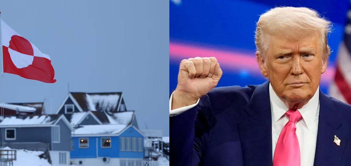'ഗ്രീൻലാൻഡ് താരിഫ്' ഉയർത്തി ട്രംപ്; എതിർത്ത് ഫ്രാൻസും ബ്രിട്ടനും,  പ്രതിഷേധമുയ‍ർത്തി ​ഗ്രീൻലാൻഡ്, ഡെൻമാർക്ക്