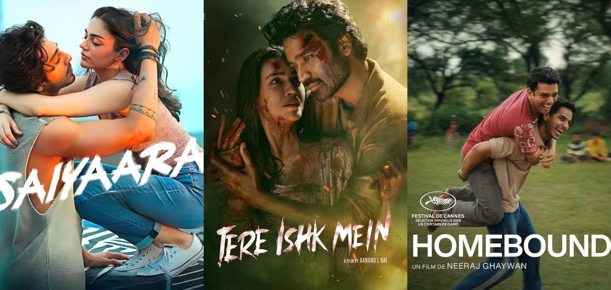 Bollywood Movies 2025 Low BudgetSaiyaara, Homebound, Tere Ishk Mein