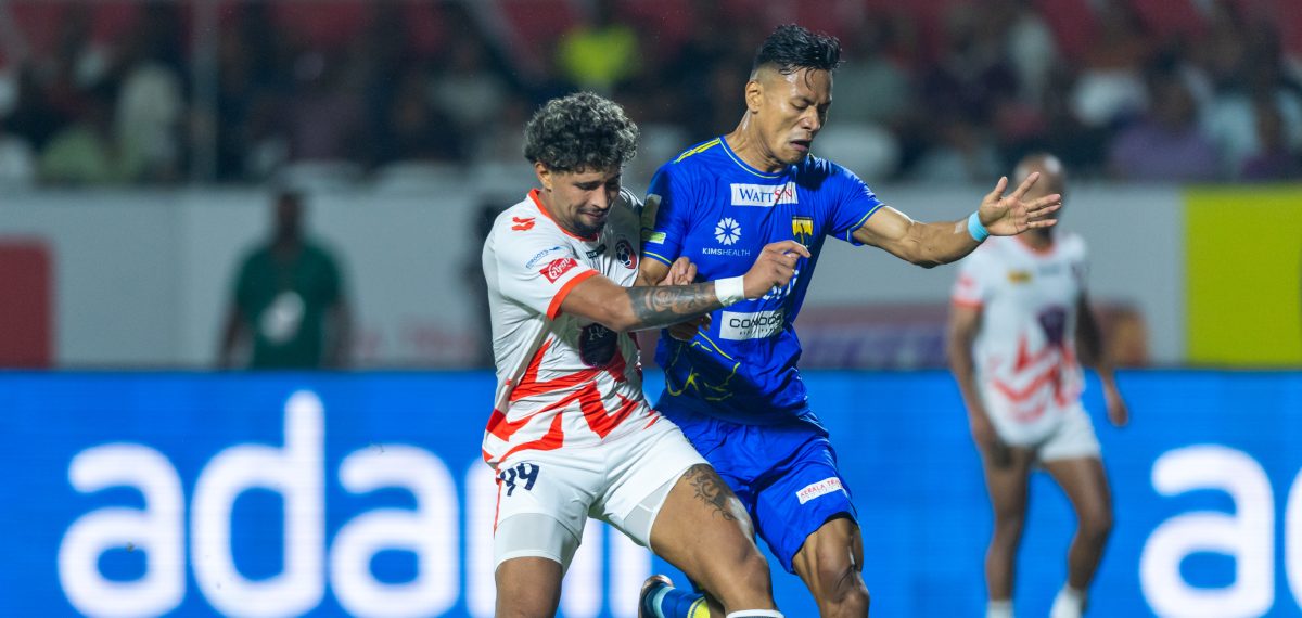 സൂപ്പർ ലീ​ഗ് കേരള ഫുട്ബോൾ; കൊമ്പൻസ് - മലപ്പുറം മത്സരം സമനിലയിൽ