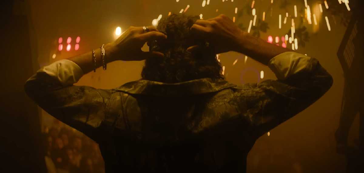 Screenshot of Mammootty from Chatha pacha trailer