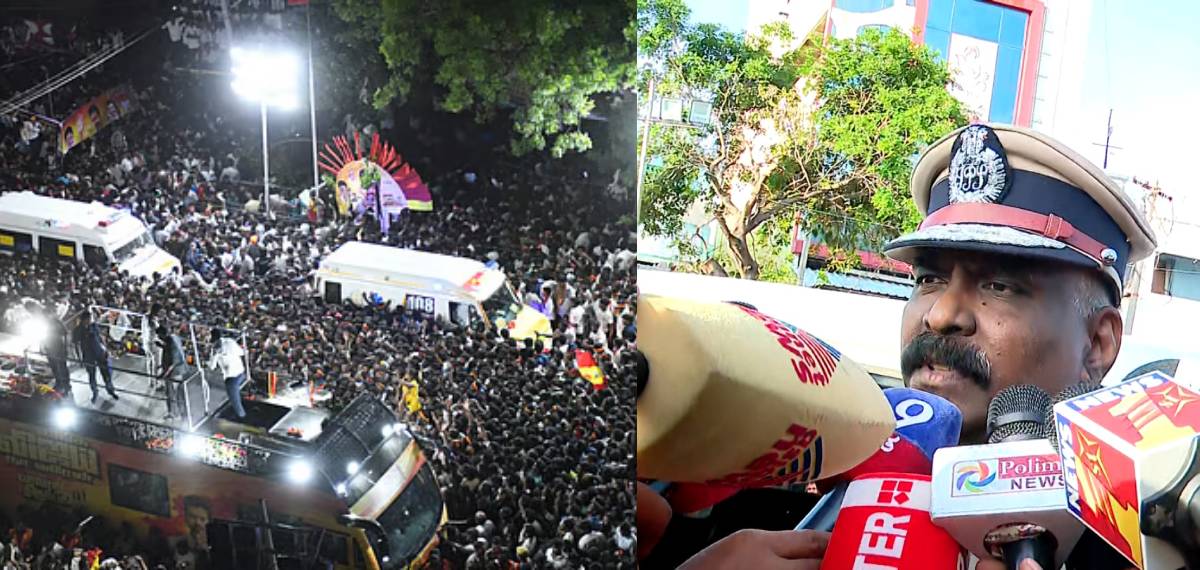 അറിയിച്ചത് 10,000 പേര്‍ പങ്കെടുക്കുമെന്ന്; എത്തിയത് അഞ്ചിരട്ടിയോളം ആളുകള്‍, പൊലീസിന് വീഴ്ചയില്ല; എഡിജിപി