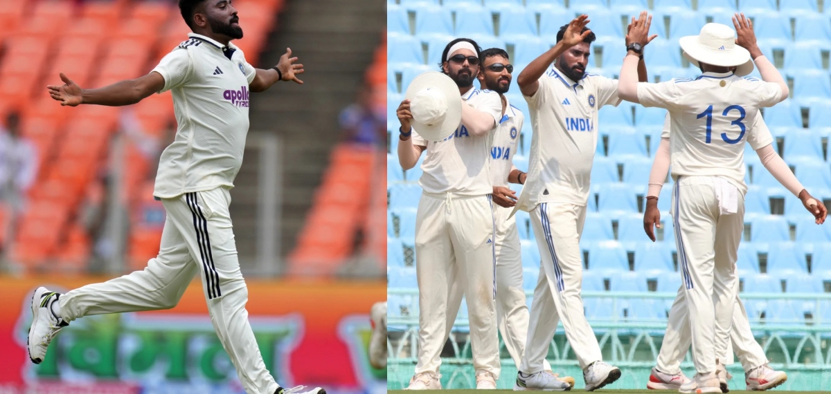 കരീബിയക്കാരെ എറിഞ്ഞു വീഴ്ത്തി സിറാജ് ഷോ; ഇന്ത്യക്കെതിരെ പിടിച്ചുനിൽക്കാനാവാതെ വിൻഡീസ്