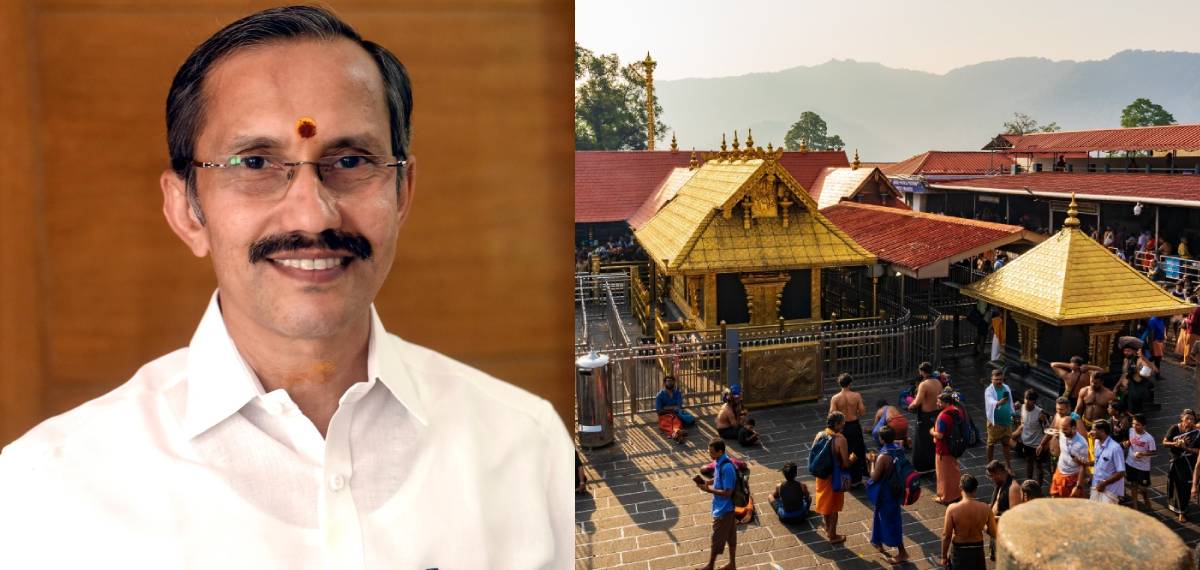 'നാളെ ശബരിമല വിഗ്രഹം അടിച്ചുകൊണ്ടുപോയാൽ ആര് സമാധാനം പറയും,സ്വർണ്ണപാളി നഷ്ടപ്പെട്ടത് യാദൃശ്ചികമല്ല';എം ടി രമേശ്