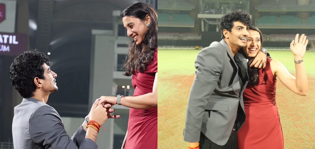 അവൾ 'യെസ്' പറഞ്ഞു; സ്മൃതി മന്ദാനയെ പ്രൊപ്പോസ് ചെയ്ത വീഡിയോ പുറത്തുവിട്ട് പലാഷ് മുച്ചൽ