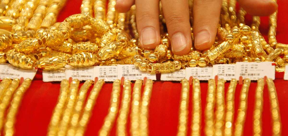 Gold ornaments