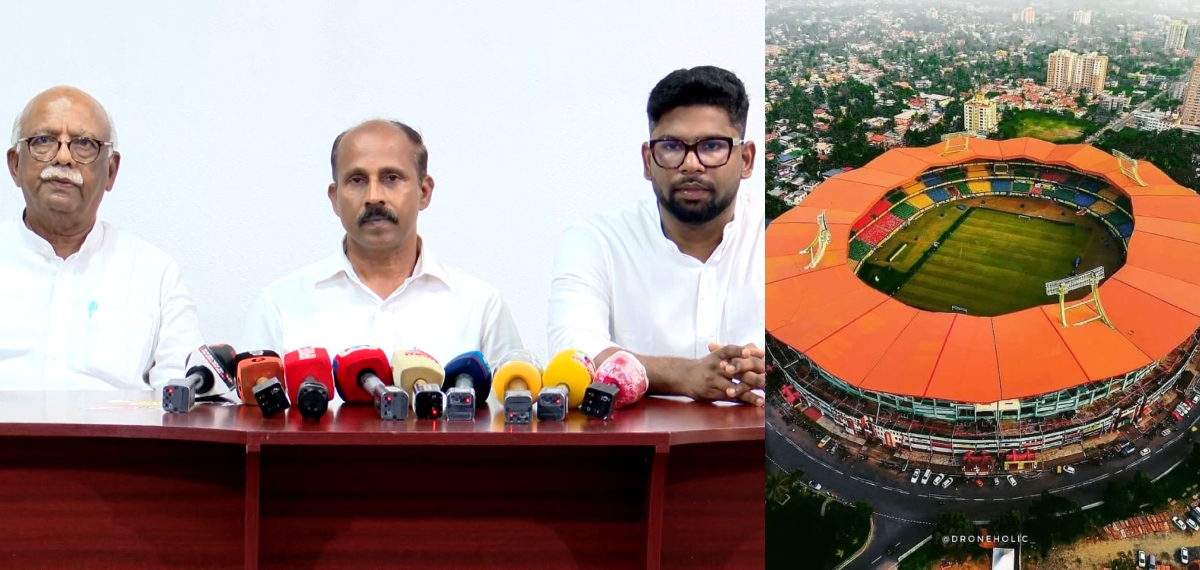 'മരംമുറി നടന്നെന്ന പ്രചാരണം വ്യാജം, സ്റ്റേഡിയം നവീകരിക്കണം'; കലൂർ സ്റ്റേഡിയം ഷോപ്പ് ഓണേഴ്സ് അസോസിയേഷൻ