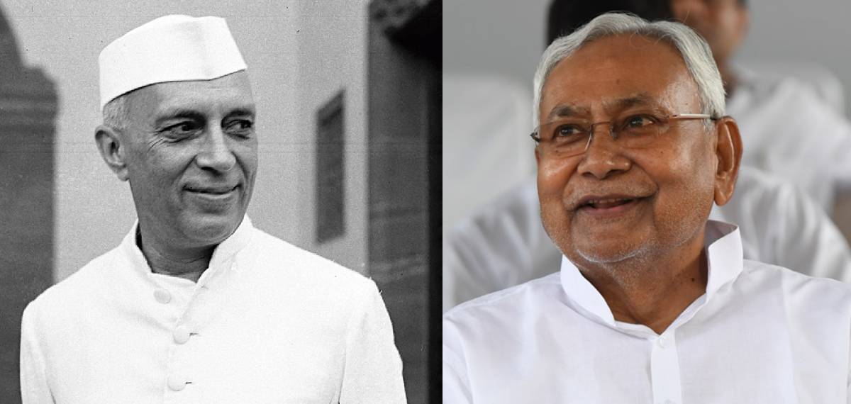 ബിഹാറിൽ വോട്ടെണ്ണൽ, നെഹ്റുവിന് ആദരവുമായി നീതിഷിന്റെ കുറിപ്പ്; ഇത് ചില സൂചനയെന്ന് കമന്റുകൾ