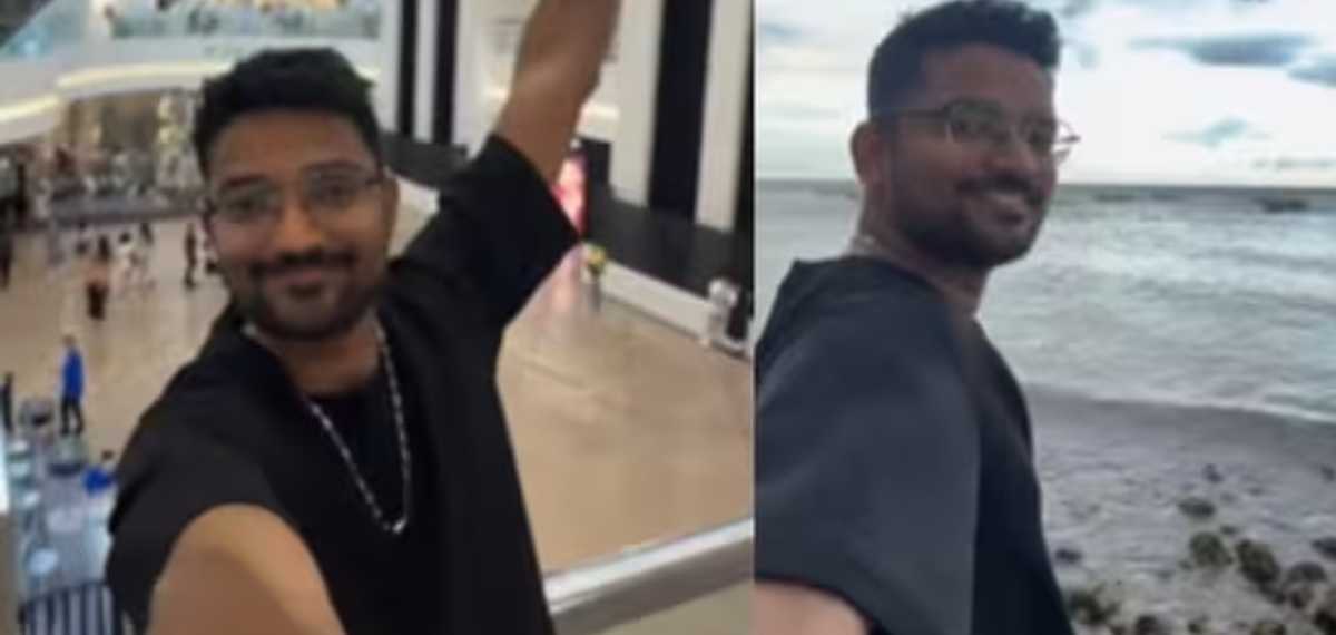 എന്താ ഇപ്പോ ഉണ്ടായേ? വിദേശത്ത് പോയാൽ ഇന്ത്യയിലേക്ക് വരാൻ തോന്നില്ലെന്ന് പറഞ്ഞതേ ഓർമയുള്ളു, വ്‌ളോഗർ എയറിൽ