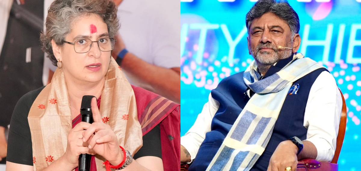 അസമില് ബിജെപിയുടെ 'നുഴഞ്ഞുകയറ്റക്കാര്' വാദത്തെ നേരിടാന് പ്രിയങ്കാ ഗാന്ധിയും ഡി കെ ശിവകുമാറും