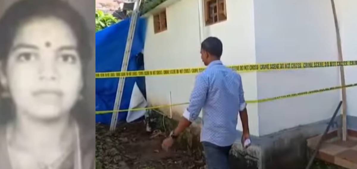 ഏറ്റുമാനൂരിലെ മധ്യവയസ്‌കയുടേത് കൊലപാതകം; കൊല നടത്തിയത് ഭര്‍ത്താവെന്ന് സംശയം
