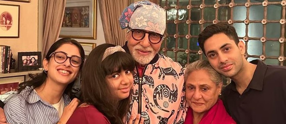 Amitabh bachan and family
