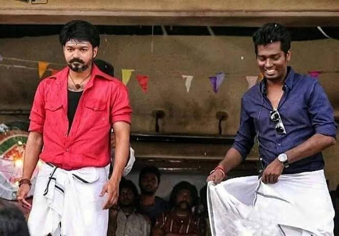 Thalapathi Vijay and Atlee in Theri Location 