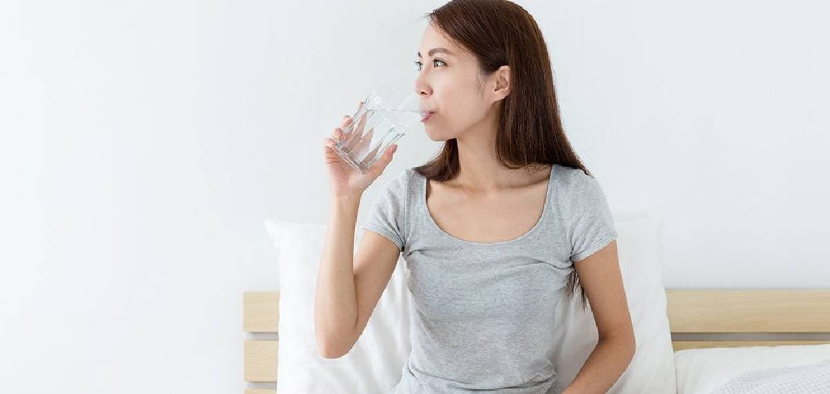 drink water before sleep