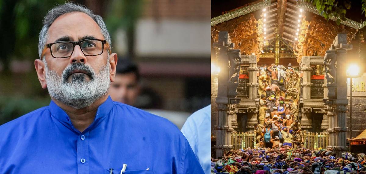 ശബരിമല സ്വർണ്ണക്കൊള്ള; CBI അന്വേഷണം ആവശ്യപ്പെട്ടുള്ള രാജീവ് ചന്ദ്രശേഖറിന്റെ ഹർജിയിൽ പിഴവെന്ന് കോടതി