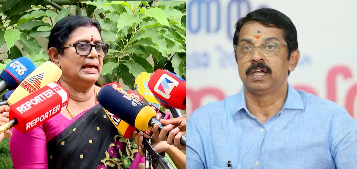 ഒറ്റപ്പെടുത്തി ക്രൂശിച്ചു, സ്വന്തം വാർഡിലെ സ്ഥാനാർത്ഥിയെ അറിഞ്ഞത് വൈകി; കൃഷ്ണകുമാറിനെതിരെ പ്രമീള ശശിധരൻ