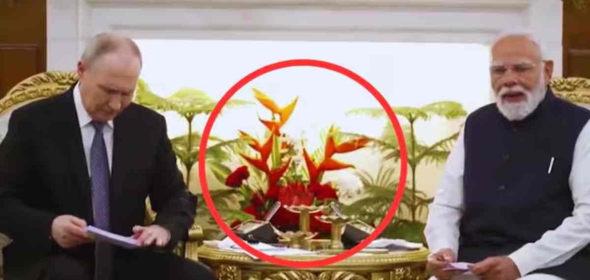 മോദി - പുടിൻ കൂടിക്കാഴ്ചയിൽ താരമായ ഹെലിക്കോണിയ! മലയാളികൾക്ക് ഇവൻ വാഴപ്പൂവ്