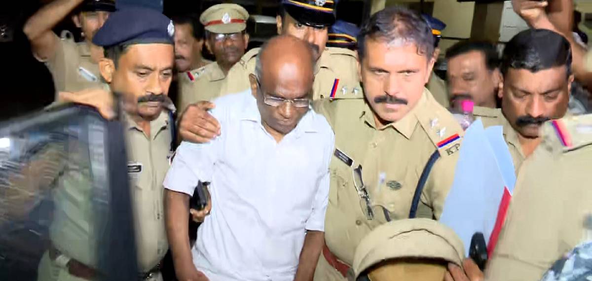 ശബരില സ്വര്‍ണക്കൊള്ള: എന്‍ വാസു ജയിലിലേക്ക്; റിമാന്‍ഡ് ചെയ്തു