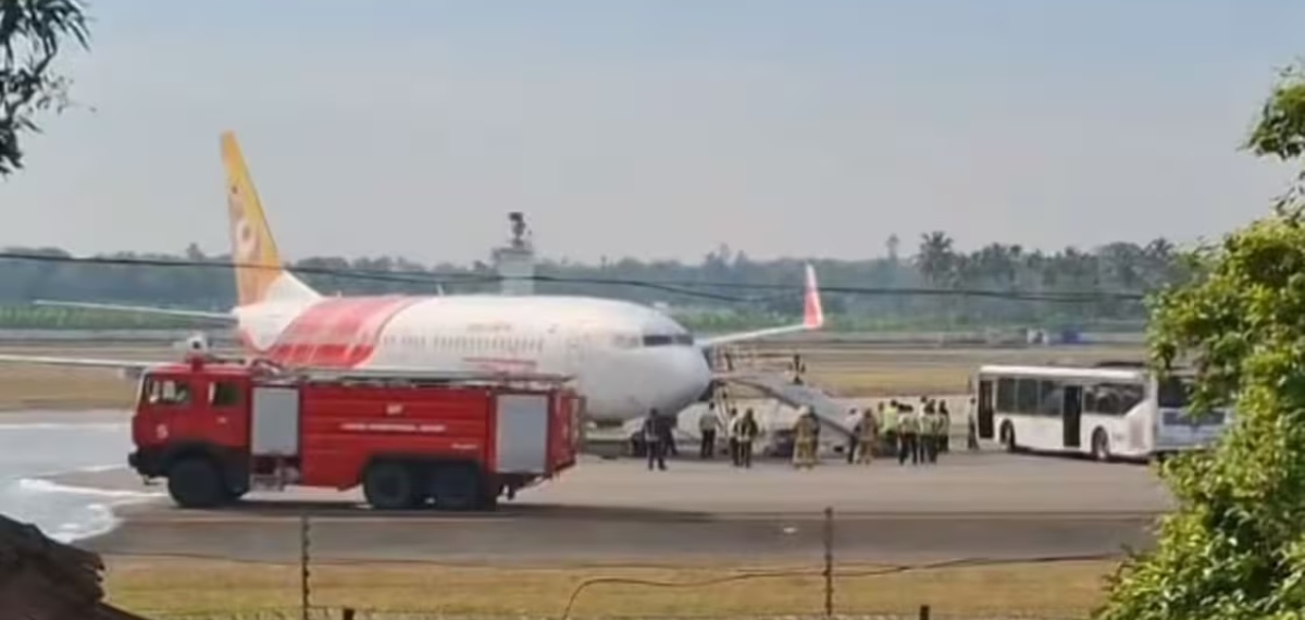 ഒഴിവായത് വൻ ദുരന്തം; എയര്‍ ഇന്ത്യ എക്‌സ്പ്രസിൻ്റെ ടയറുകള്‍ പൊട്ടിത്തെറിച്ചു,കൊച്ചിയിൽ അടിയന്തര ലാന്‍ഡിങ്