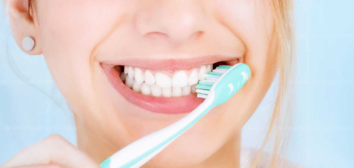 Brushing teeth