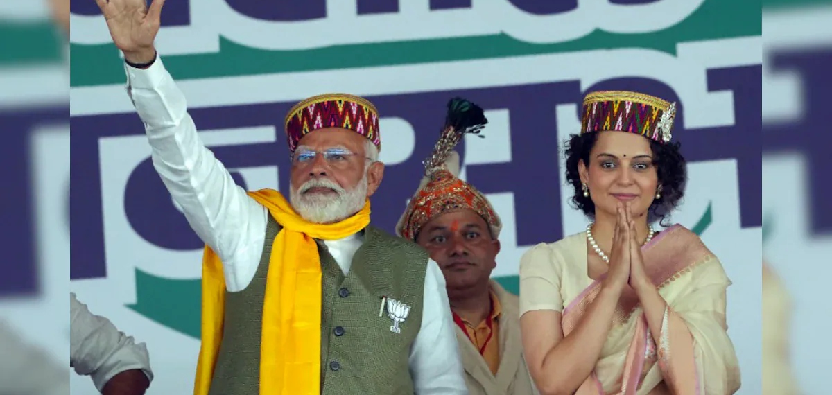 മോദി ഹാക്ക് ചെയ്തത് വോട്ടിങ് മെഷീനുകളെയല്ല, ജനങ്ങളുടെ ഹൃദയത്തെയാണ്: കങ്കണ റണാവത്ത്