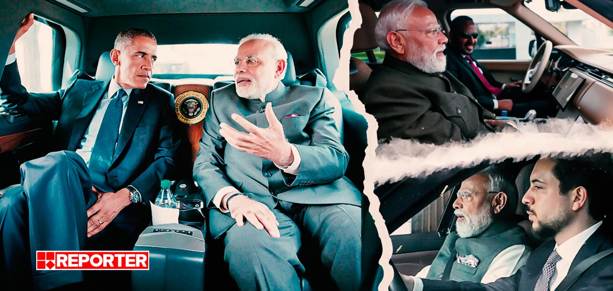 പുടിൻ മുതൽ എത്യോപ്യൻ പ്രധാനമന്ത്രി വരെ മോദിയുടെ 'കാർ' നയതന്ത്രബന്ധം