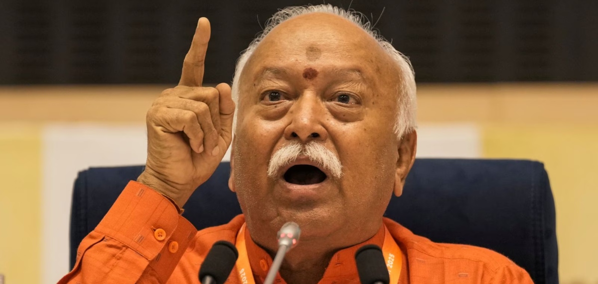 'ഭരണഘടനയുടെ അംഗീകാരമൊന്നും വേണ്ട, ഇന്ത്യ ഹിന്ദു രാഷ്ട്രം തന്നെ'; അവകാശവാദവുമായി മോഹൻ ഭാഗവത്