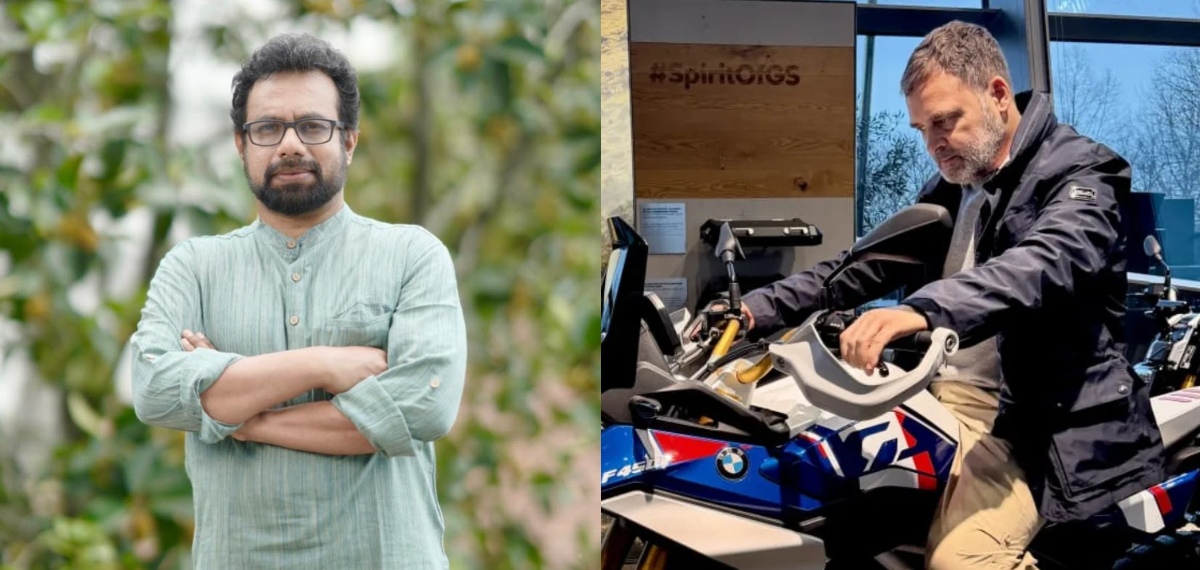 'ജനവിരുദ്ധ ബില്ല് വരുമ്പോൾ പ്രതിപക്ഷനേതാവ് എവിടെ? ബൈക്ക് പിന്നെ ഓടിച്ചാൽ പോരെ?'; രാഹുലിനെതിരെ ബ്രിട്ടാസ്