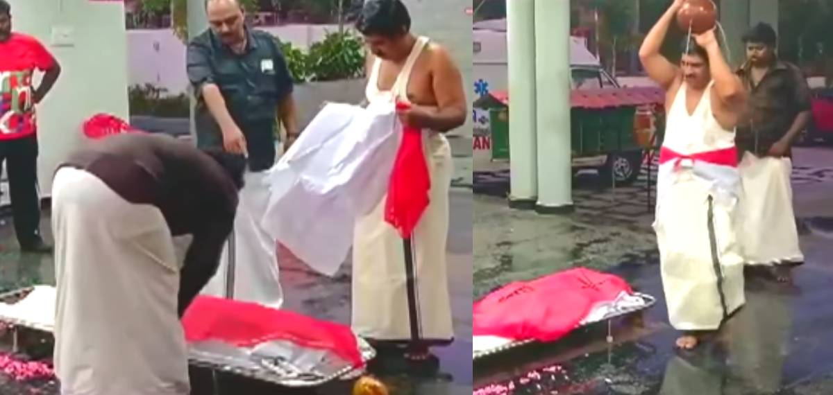 മതമല്ല, മാനവികതയാണ് ഉയർത്തിപ്പിടിക്കുന്നത്: അനാഥാലയത്തിൽ മരിച്ച രാഖിയുടെ മരണാനന്തര ചടങ്ങുകൾ നടത്തി സഫീർ