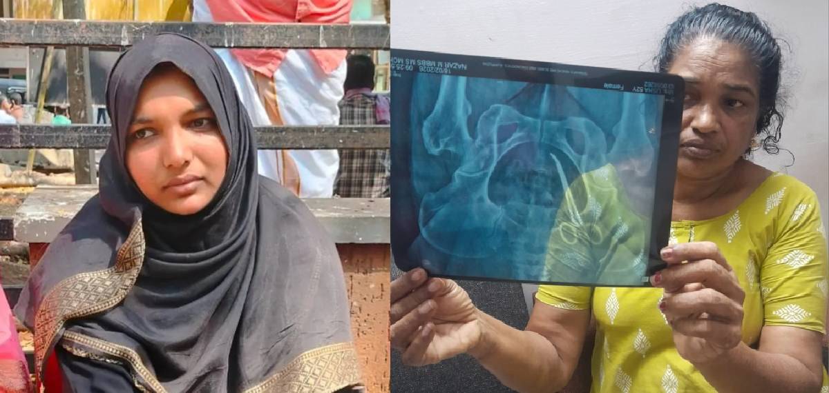 വയറ്റില്‍ ശസ്ത്രക്രിയ ഉപകരണം കുടുങ്ങിയ സംഭവം; ഉഷ ജോസഫിന് ഐക്യദാർഢ്യവുമായി ഹർഷിന