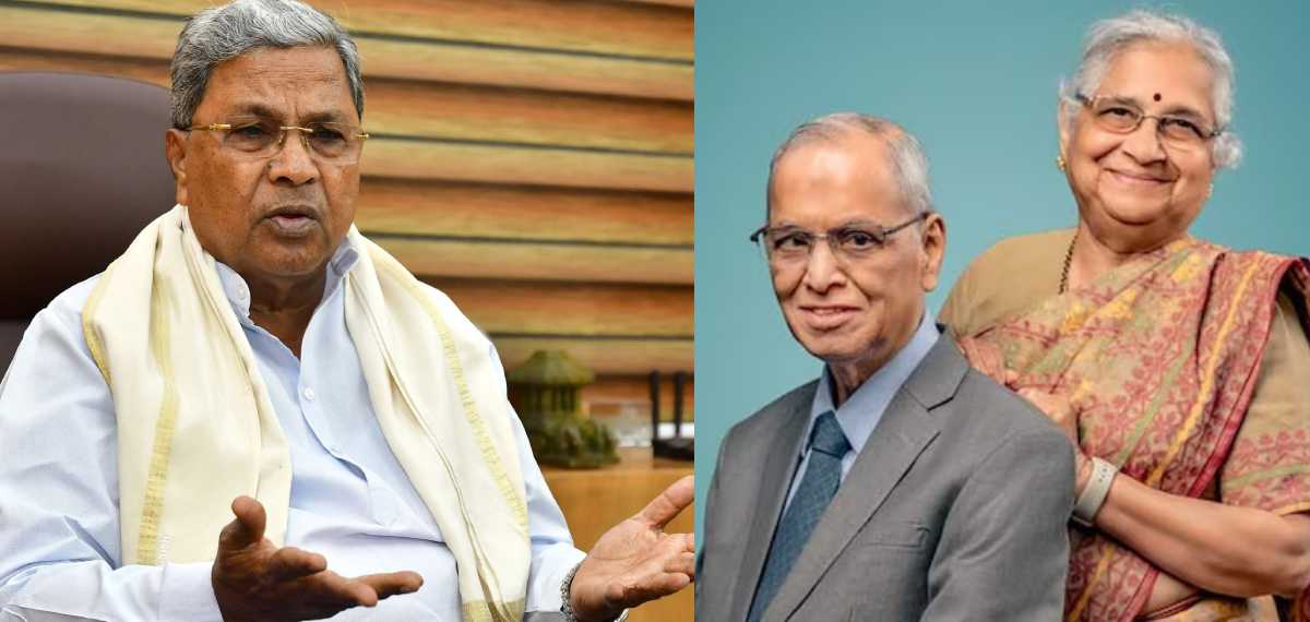 ഇൻഫോസിസുകാർ എന്നാൽ എല്ലാം അറിയുന്നവർ എന്നാണോ?; ജാതിസർവേ ബഹിഷ്‌കരിച്ച നാരായണ മൂർത്തിക്കും ഭാര്യക്കും വിമർശനം