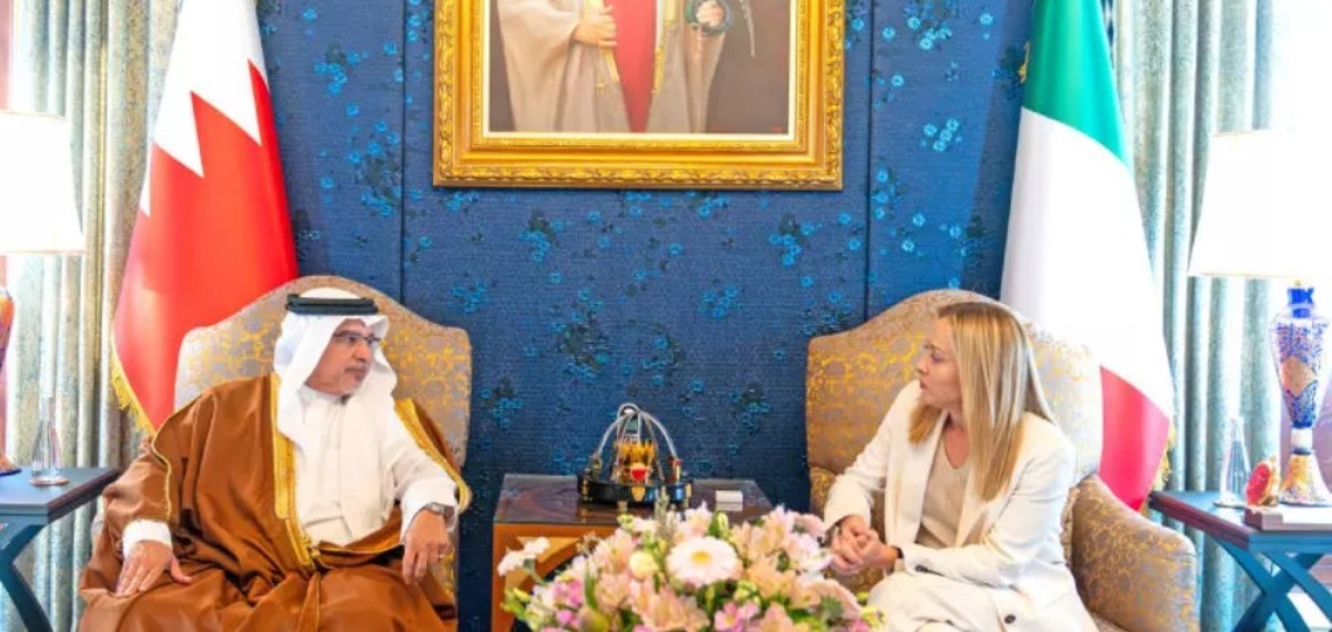 ബഹ്റൈൻ-ഇറ്റലി ഉഭയകക്ഷി ബന്ധം ശക്തിപ്പെടുത്തുക ലക്ഷ്യം; പ്രിൻസ് സൽമാനും ജോർജിയ മെലോണിയും കുടിക്കാഴ്ച നടത്തി