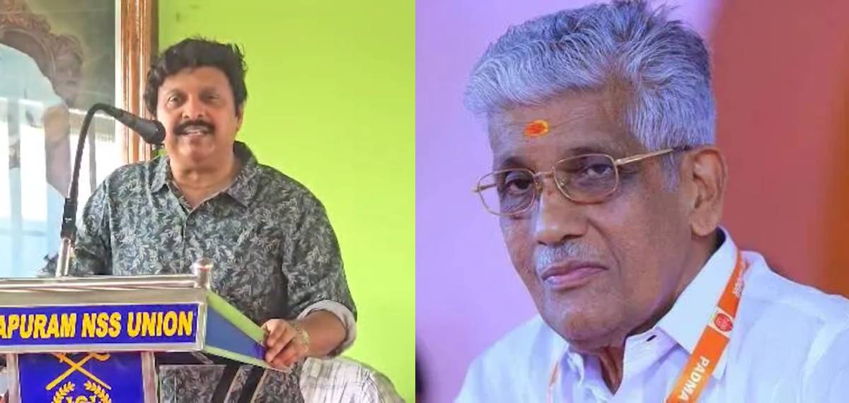 'ഏതോ 4 നായന്മാർ എൻഎസ്എസിൽ നിന്ന് രാജിവെച്ചാൽ ഒന്നുമില്ല,250 രൂപ കൊടുത്താൽ ഏത് അലവലാതിക്കും ഫ്‌ളക്‌സ് അടിക്കാം'